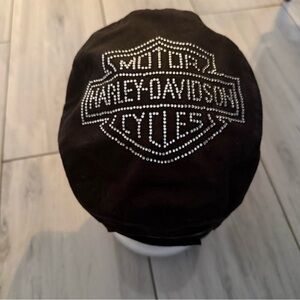 Harley-Davidson Black Hat with Silver Studded Logo